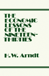 Cover image: Economic Lessons of the 1930s 1st edition 9780714612041