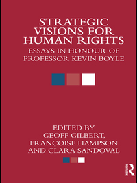 صورة الغلاف: Strategic Visions for Human Rights 1st edition 9780415579889