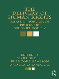 Cover image: The Delivery of Human Rights 1st edition 9780415579926