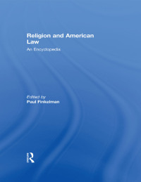 Cover image: Religion and American Law 1st edition 9780815307501
