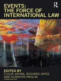 Imagen de portada: Events: The Force of International Law 1st edition 9780415668460