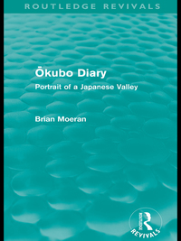 Titelbild: Ōkubo Diary (Routledge Revivals) 1st edition 9780415589314