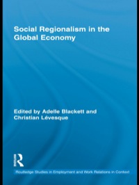 Cover image: Social Regionalism in the Global Economy 1st edition 9781138996267