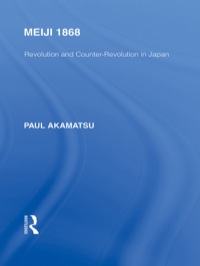 Imagen de portada: Meiji 1868 1st edition 9780415585262