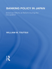 Cover image: Banking Policy in Japan 1st edition 9780415585255