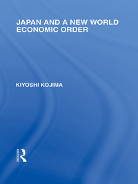 Cover image: Japan and a New World Economic Order 1st edition 9780415845397