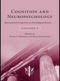 Imagen de portada: Cognition and Neuropsychology 1st edition 9781848720220