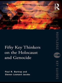 Imagen de portada: Fifty Key Thinkers on the Holocaust and Genocide 1st edition 9780415775519