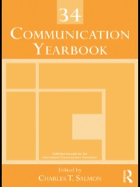 Immagine di copertina: Communication Yearbook 34 1st edition 9781138380431
