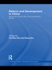 Imagen de portada: Reform and Development in China 1st edition 9780415559485