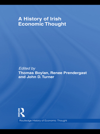 صورة الغلاف: A History of Irish Economic Thought 1st edition 9781138807075