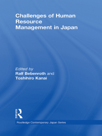 Cover image: Challenges of Human Resource Management in Japan 1st edition 9780415582605