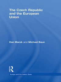 Cover image: The Czech Republic and the European Union 1st edition 9781138967199