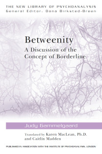 Cover image: Betweenity 1st edition 9780415543903