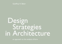 Cover image: Design Strategies in Architecture 1st edition 9780419161301