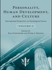 Imagen de portada: Personality, Human Development, and Culture 1st edition 9780415650809