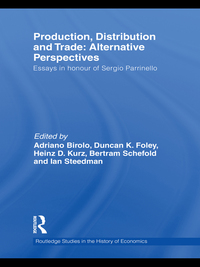 Imagen de portada: Production, Distribution and Trade 1st edition 9780415750264