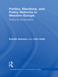 Imagen de portada: Parties, Elections, and Policy Reforms in Western Europe 1st edition 9780415581950