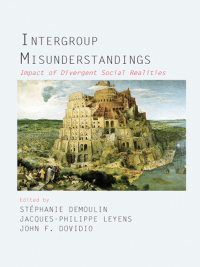 Cover image: Intergroup Misunderstandings 1st edition 9781138992597