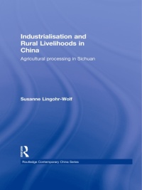 Imagen de portada: Industrialisation and Rural Livelihoods in China 1st edition 9781138972629