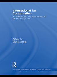 Cover image: International Tax Coordination 1st edition 9780415745338