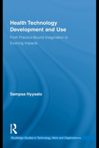 Cover image: Health Technology Development and Use 1st edition 9781138959941