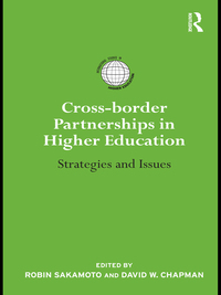 Cover image: Cross-border Partnerships in Higher Education 1st edition 9780415530262