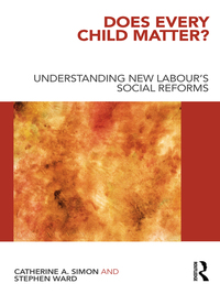 Cover image: Does Every Child Matter? 1st edition 9780415495783