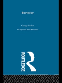 Immagine di copertina: Berkeley-Arg Philosophers 1st edition 9780415203562