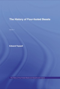 Cover image: History of Four Footed Beasts 1st edition 9780714615899