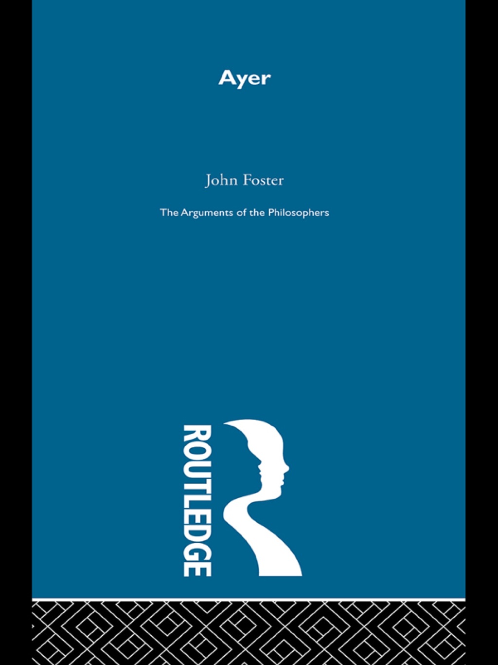 Ayer -Arg Philosophers 1st Edition