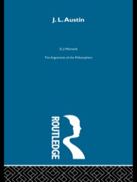 Titelbild: Austin-Arg Philosophers 1st edition 9780415488174