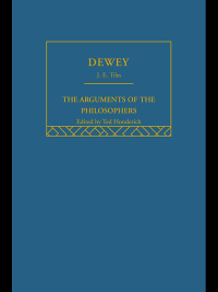 Omslagafbeelding: Dewey-Arg Philosophers 1st edition 9780415510639
