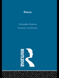 Cover image: Peirce-Arg Philosophers 1st edition 9780415203821