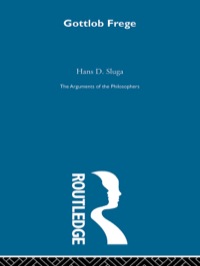 Imagen de portada: Frege-Arg Philosophers 1st edition 9780415487726