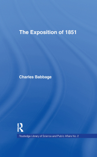 Imagen de portada: Exposition of 1851 1st edition 9781138969421