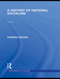 表紙画像: A History of National Socialism (RLE Responding to Fascism) 1st edition 9780415580779