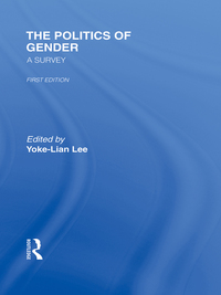 Omslagafbeelding: The Politics of Gender 1st edition 9781857437577