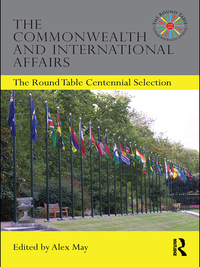 Omslagafbeelding: The Commonwealth and International Affairs 1st edition 9780415485234