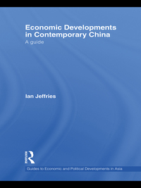 Titelbild: Economic Developments in Contemporary China 1st edition 9781138879096
