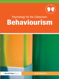 Cover image: Psychology for the Classroom: Behaviourism 1st edition 9780415493994