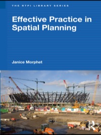 Imagen de portada: Effective Practice in Spatial Planning 1st edition 9780415492812