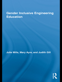 Cover image: Gender Inclusive Engineering Education 1st edition 9780415805889