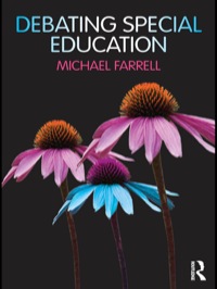 Cover image: Debating Special Education 1st edition 9780415567299