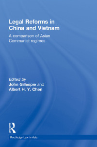 Imagen de portada: Legal Reforms in China and Vietnam 1st edition 9780415561044