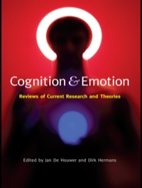 Imagen de portada: Cognition and Emotion 1st edition 9781841698717