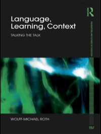 Cover image: Language, Learning, Context 1st edition 9780415551915