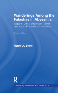 Imagen de portada: Wanderings Among the Falashas in Abyssinia 1st edition 9780714618784