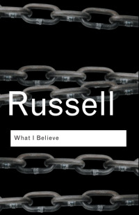 Cover image: What I Believe 2nd edition 9780415325097