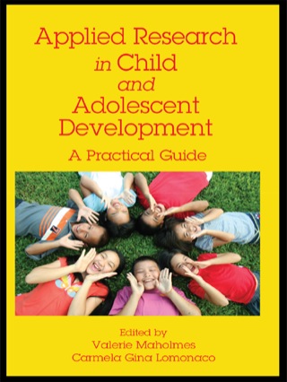 Imagen de portada: Applied Research in Child and Adolescent Development 1st edition 9780815350002
